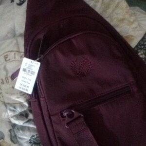 Mini nilon sling backpack
